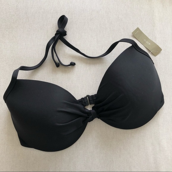 NWT J.Crew Underwire Halter Bikini Top - Picture 1 of 3